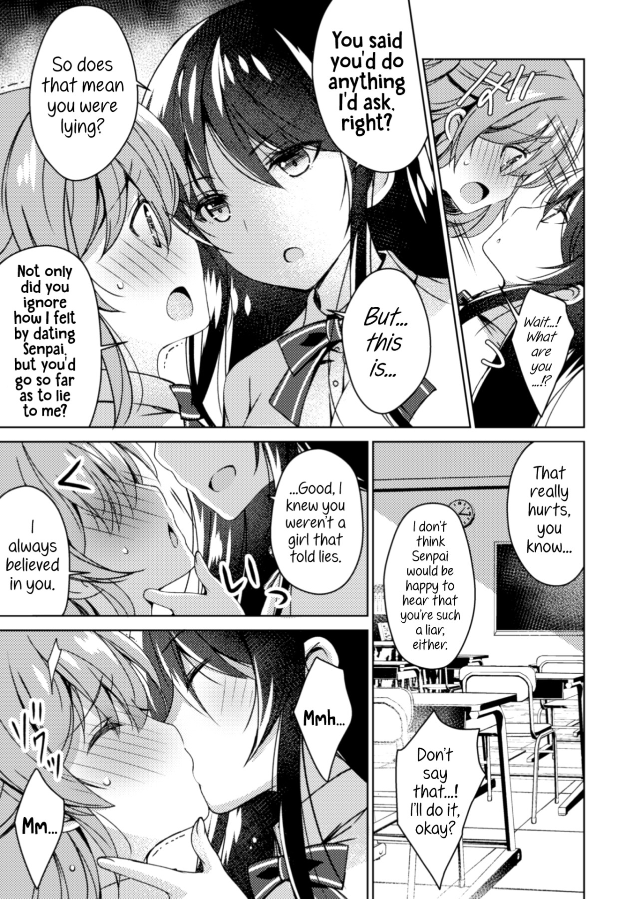 Hentai Manga Comic-2D Comic Magazine NTR Lesbians - If Your Girlfriend Got Taken By a Lesbian-Read-25